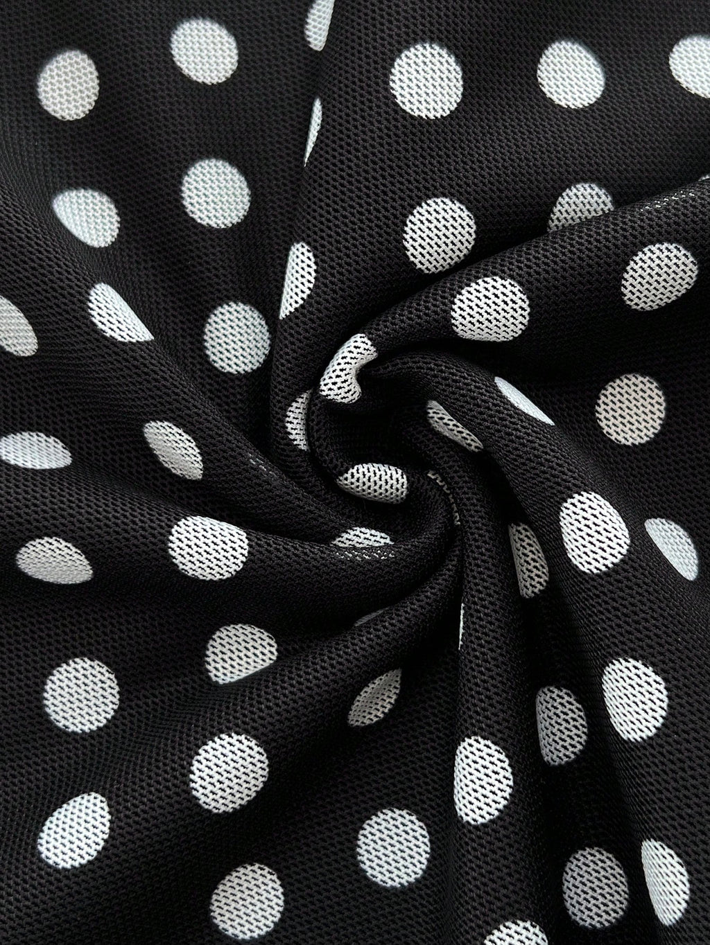 polka dot strapless mini dress with pink bow ruffle hem summer dress-5